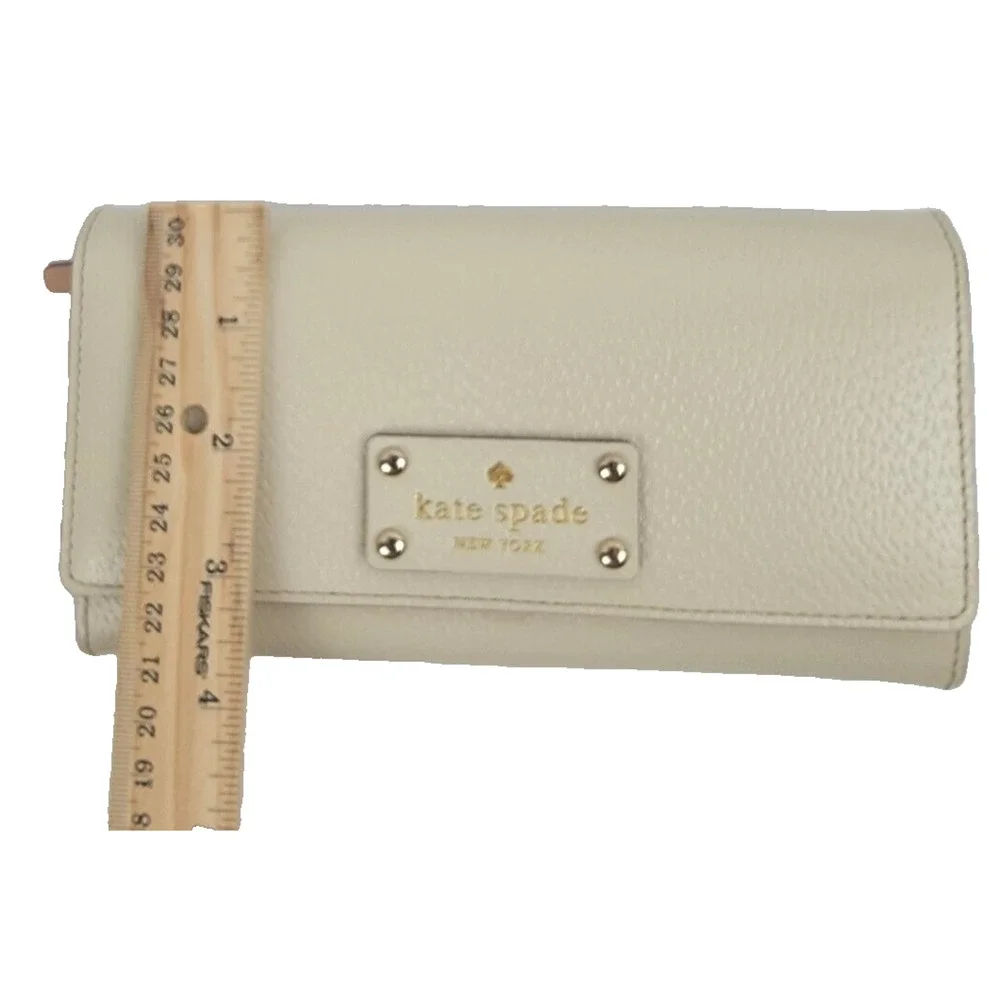 Kate Spade New York Remy Villanova Cafe Color Envelope Style Wallet in box w/tag